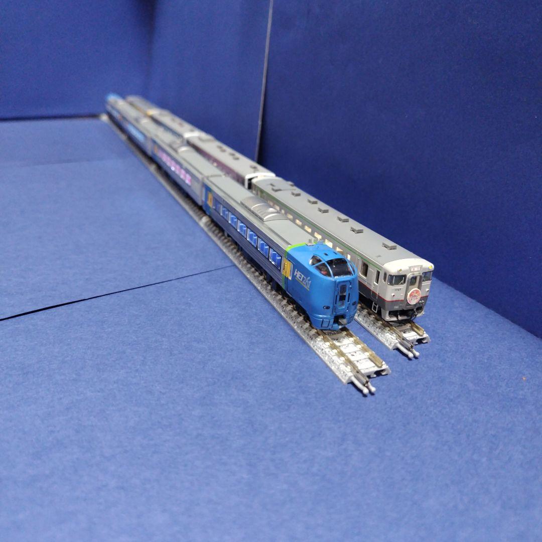 急行「秋たびそうや号」再現セット キハ40 キハ54 ヘッドマーク取付　Nゲージ