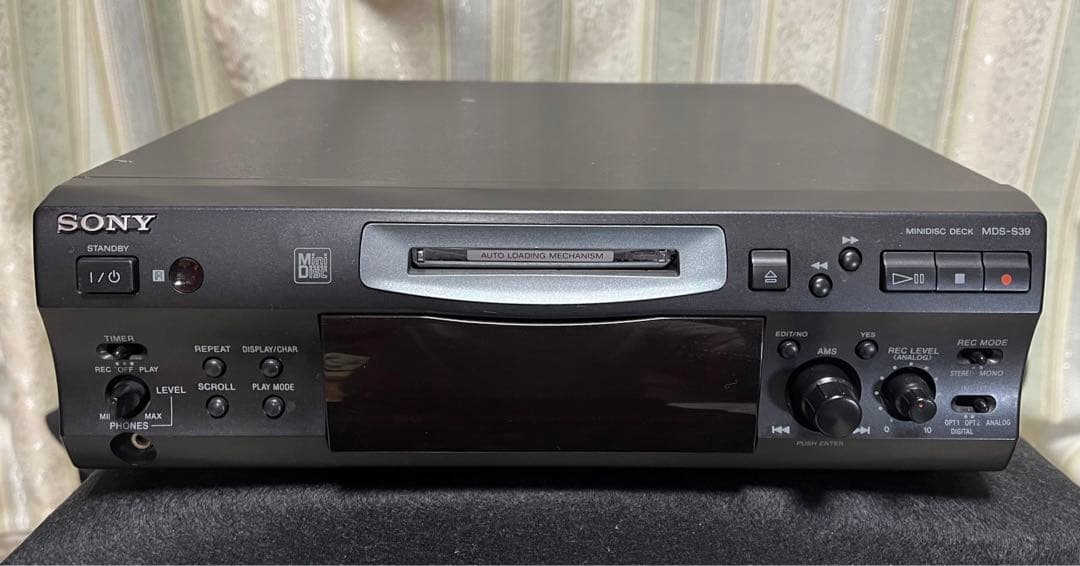SONY ソニー MDデッキ MDS-S39 録音再生ok