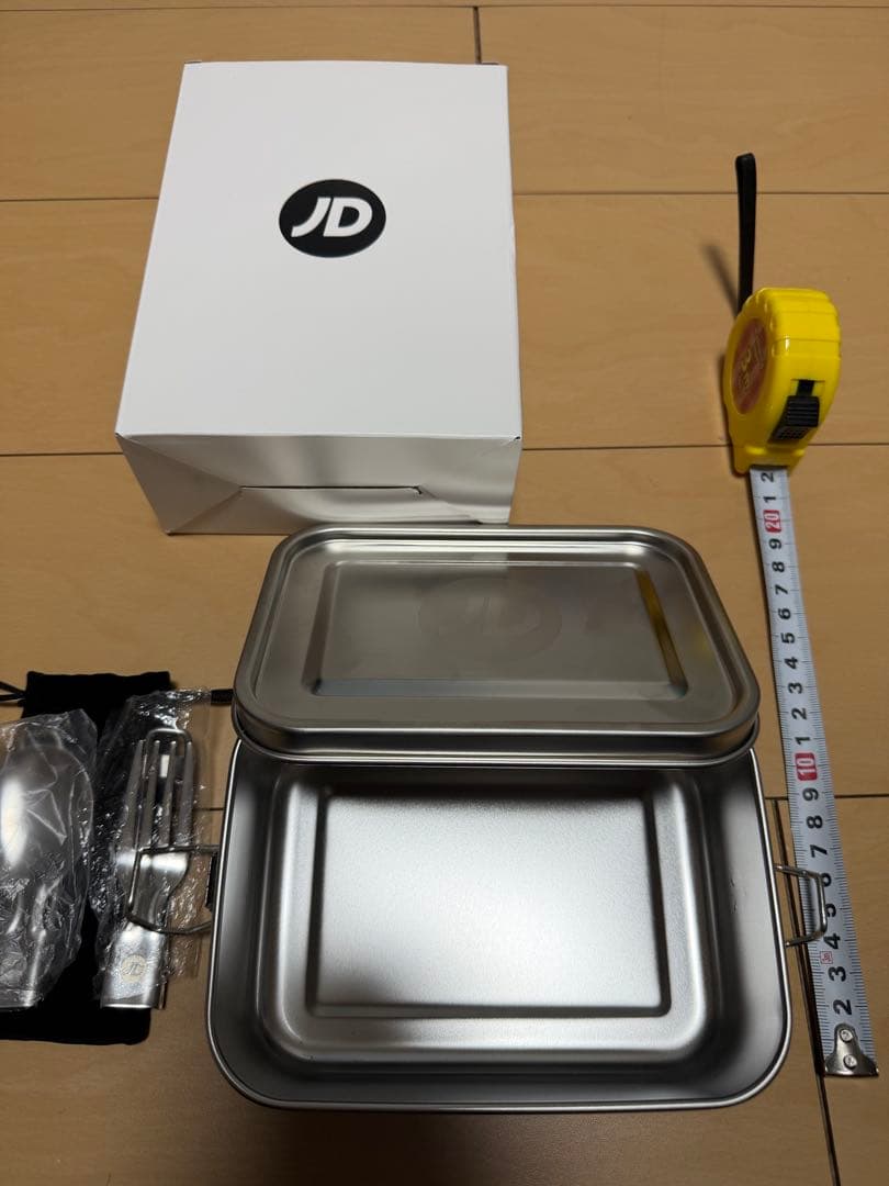 JD sports ステンレス弁当箱 セット　日本未発売　非売品