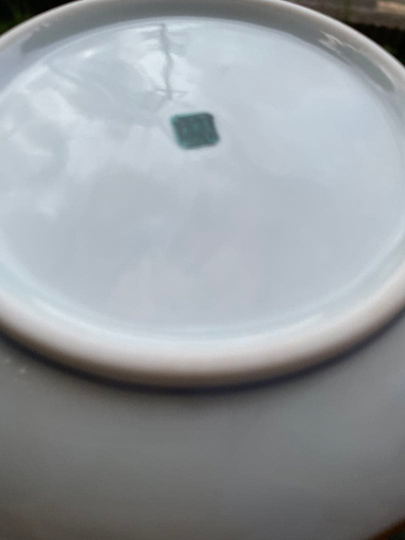 未使用　九谷焼　九谷青窯　青窯　花と鳥の八角形ボウル　菓子鉢　おかず　サラダ