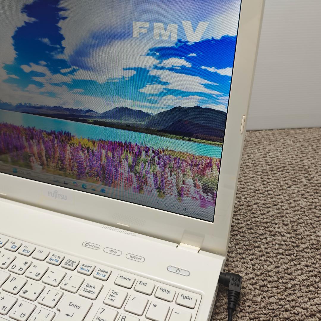 メモリ2倍Windows11✨リカバリ済・新品高速SSD 富士通ノートパソコン