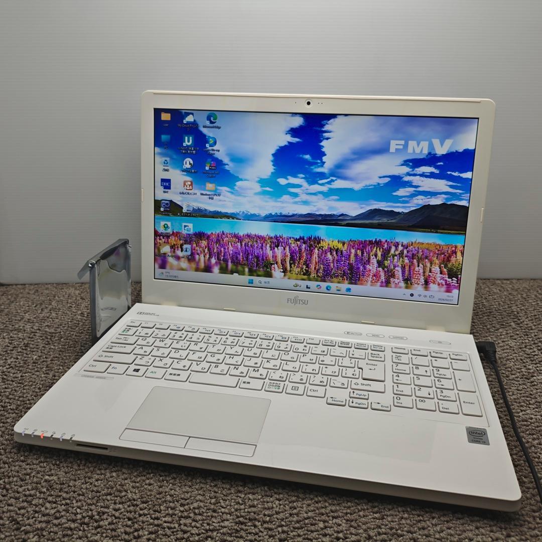 メモリ2倍Windows11✨リカバリ済・新品高速SSD 富士通ノートパソコン