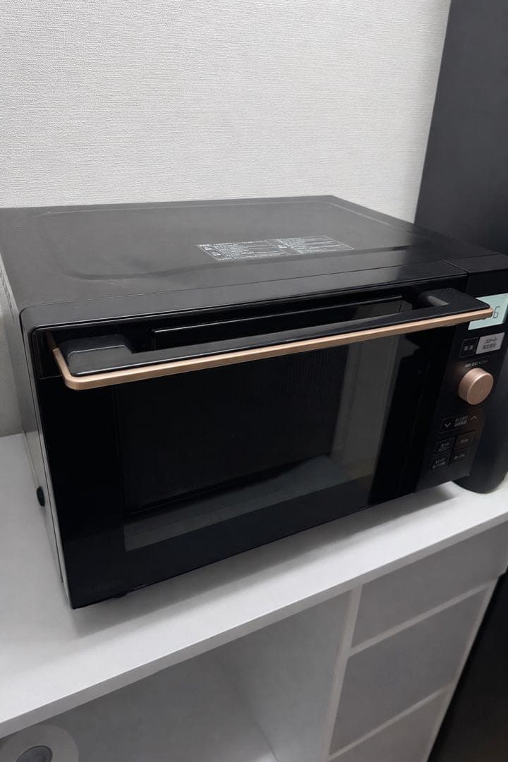 山善 オーブンレンジ 18L ブラック YRP-F180V(B)