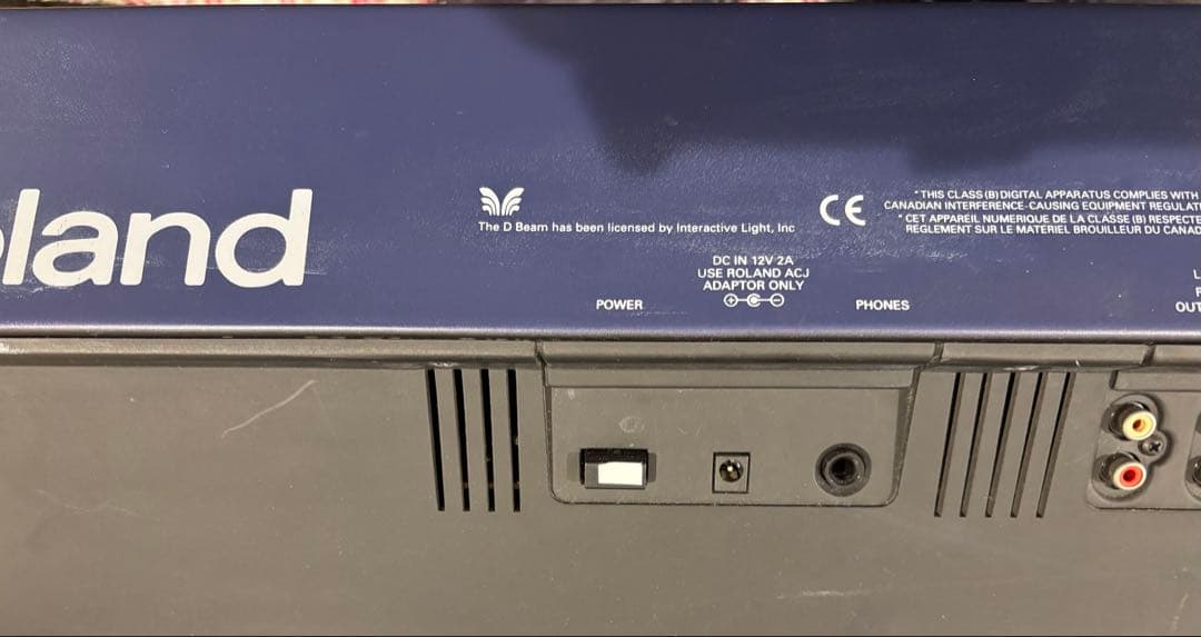 Roland EG-101 グルーブキーボード　【ハードケース付】