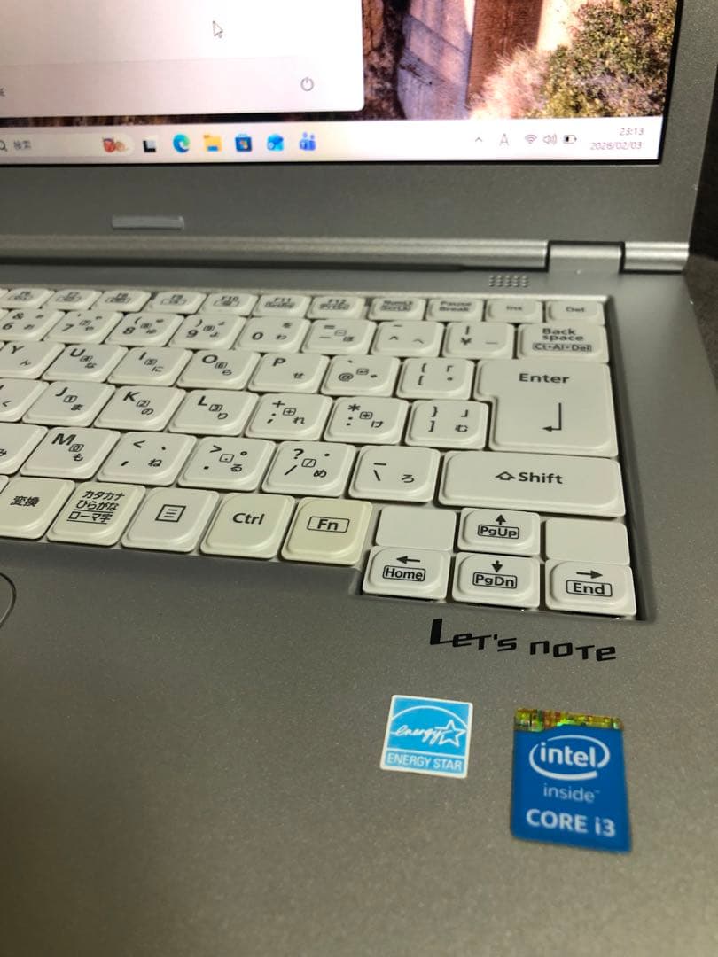 バッテリー：90%【良品】Let's note CF-LX3 SSD 大画面 ⑧
