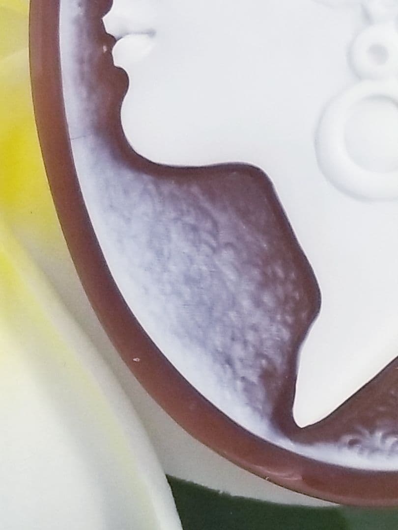 KS-206 【カルロ・パルラーティ作】天然シェルカメオルース