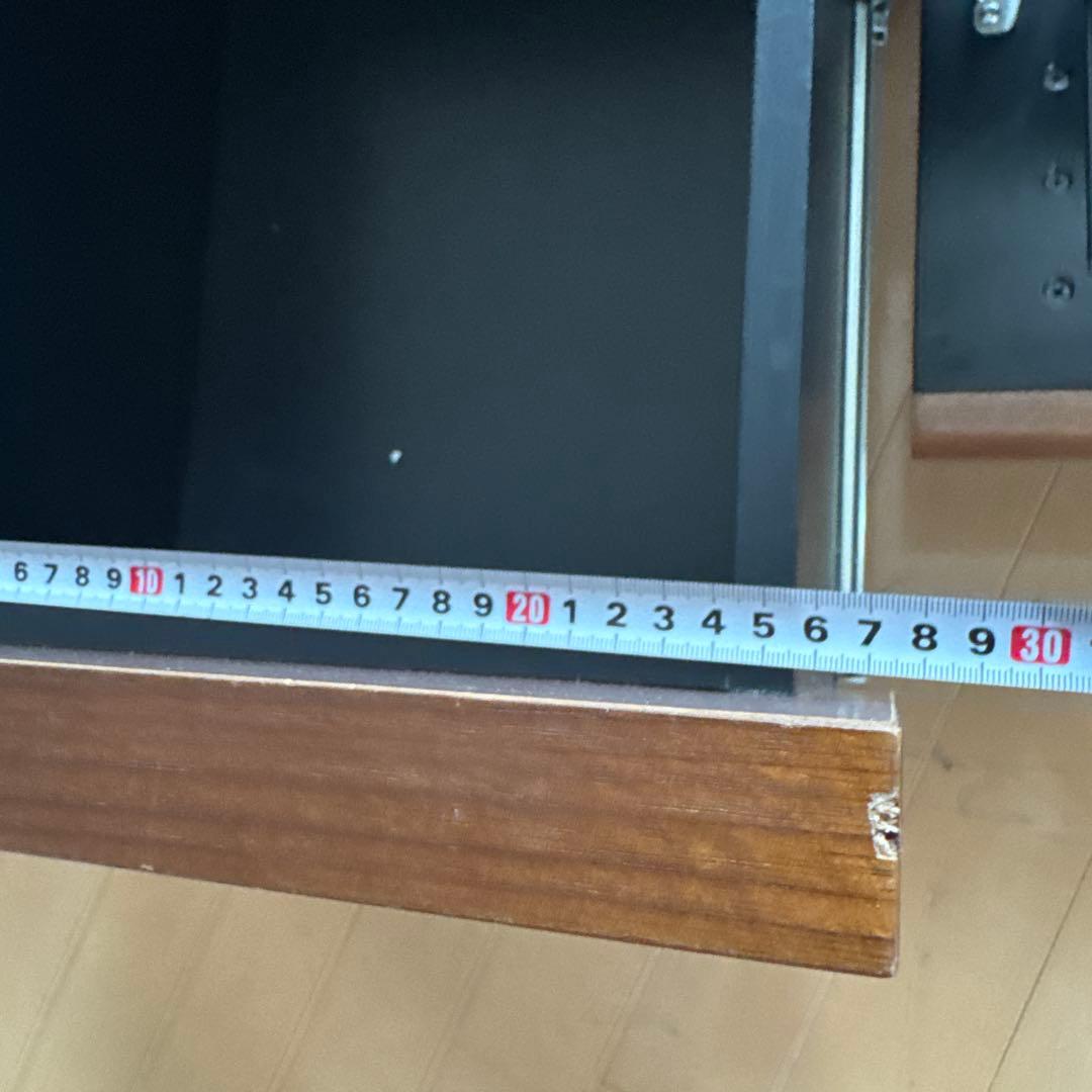 【完成品送料込】ウォールナット突板 テレビ台 幅140 サンキコーポレーション