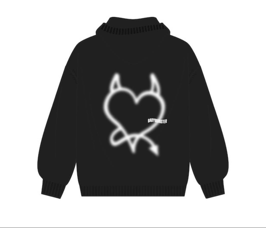 BABYMONSTER/ジップアップパーカー(XL)