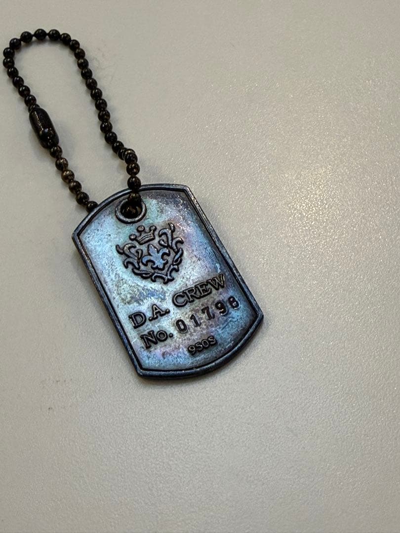 Dragon Ash　初期　ファンクラブ　会員証　ドッグタグ　D.A CREW