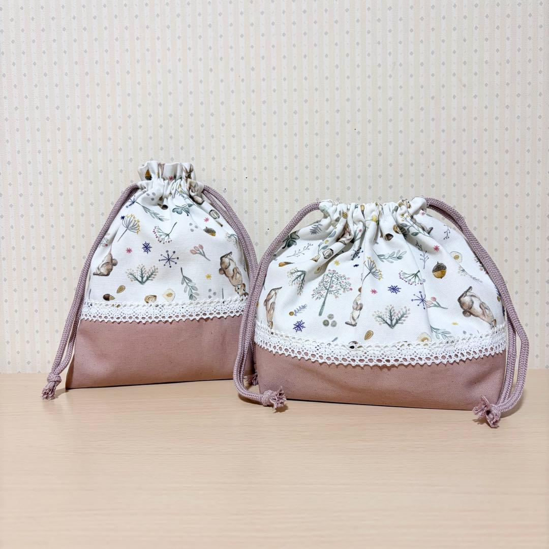 087.入園入学5点セット／裏地付きで丈夫☆