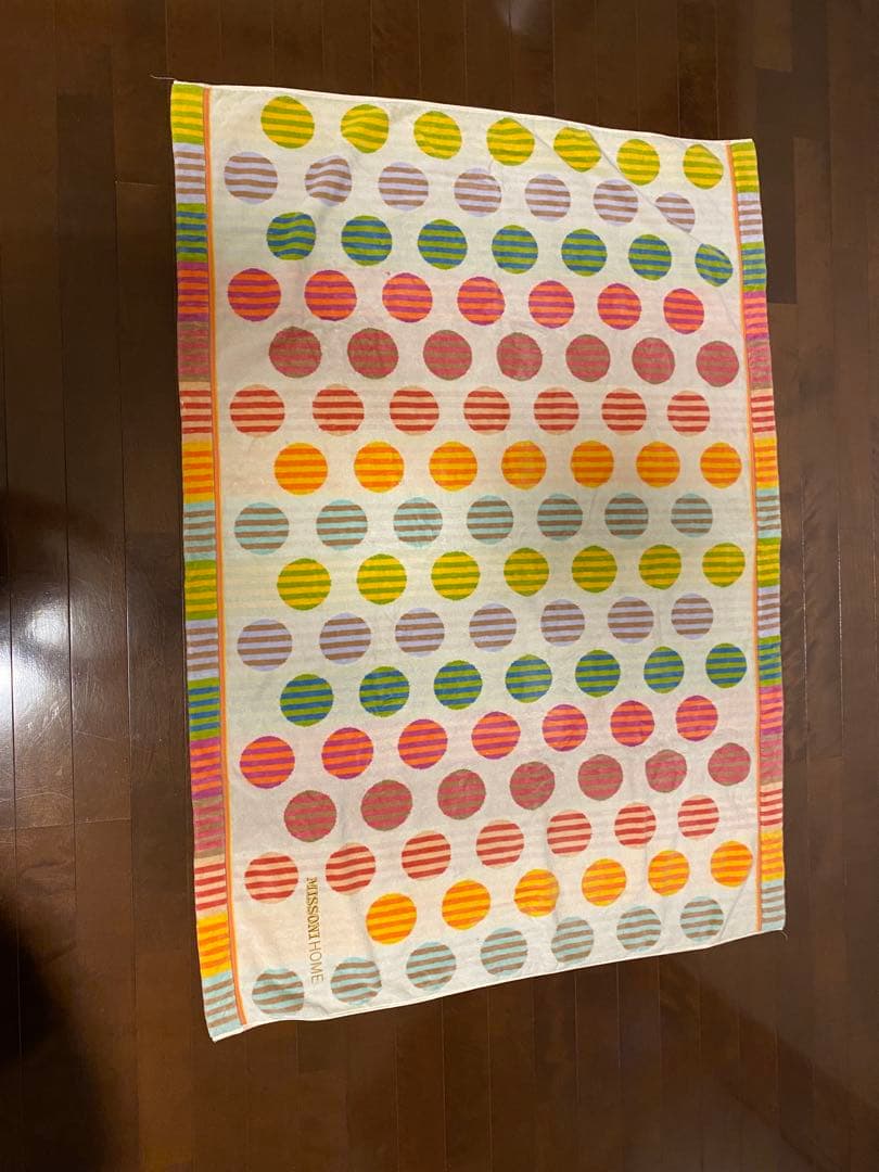 MISSONI  国産タオルケット　ハーフサイズ　新品