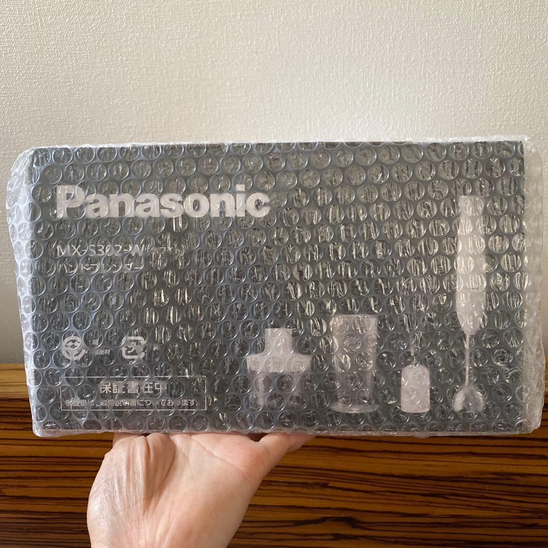 【新品・未使用】Panasonic　ハンドブレンダー　MX-S302-W