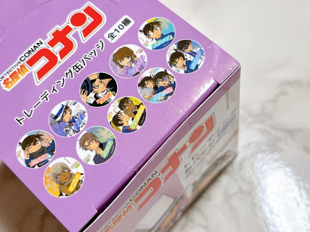 名探偵コナン スタイルシリーズ 缶バッジ 未開封box