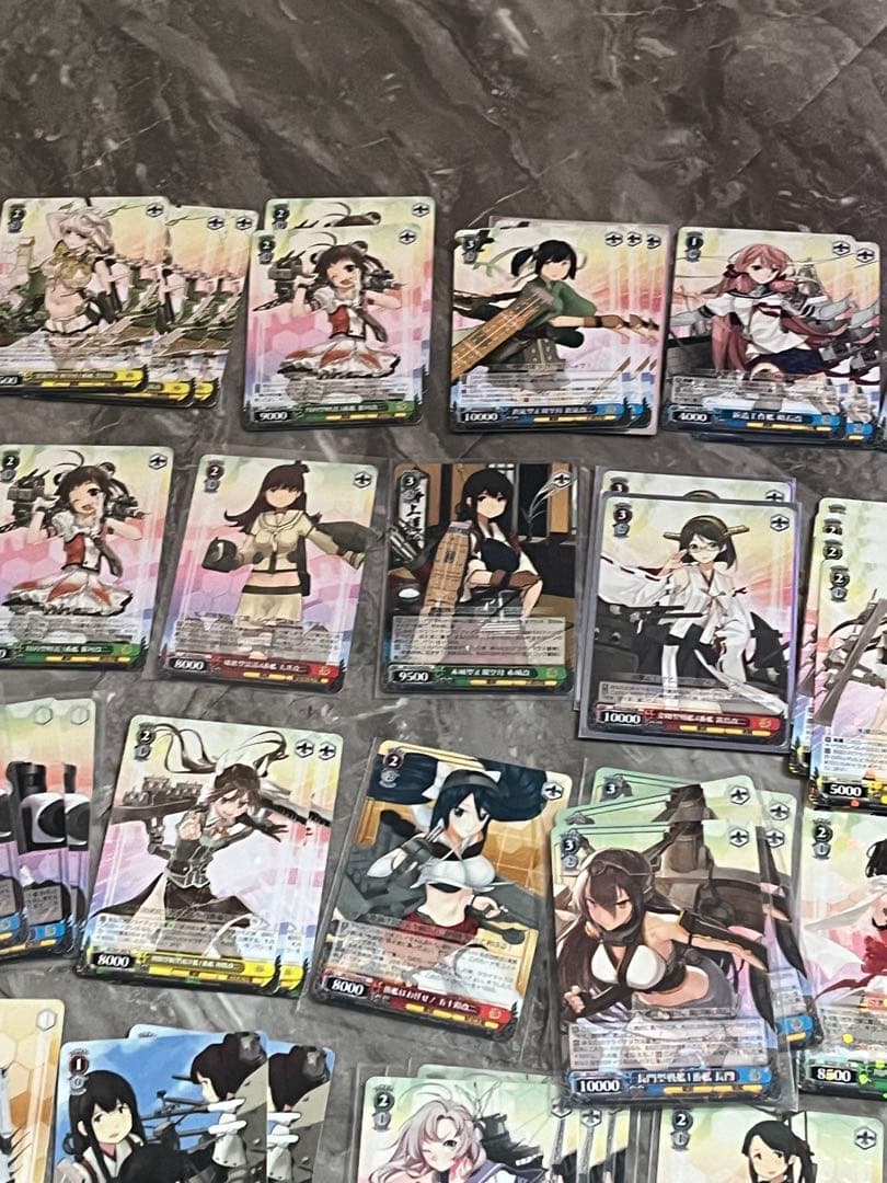 希少　艦隊これくしょん ヴァイスシュヴァルツ 艦これ 引退品　140枚程度