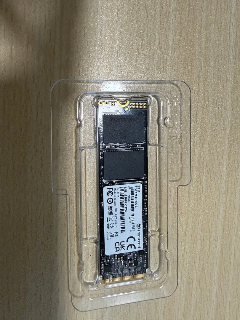 l*g様 Transcend TS2TMTE220S 2TB SSD 美品 高速