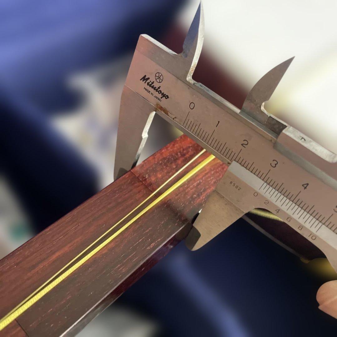 jazzloveyoko三味線　東さわり　紅木　皮やぶれなし　撥付き