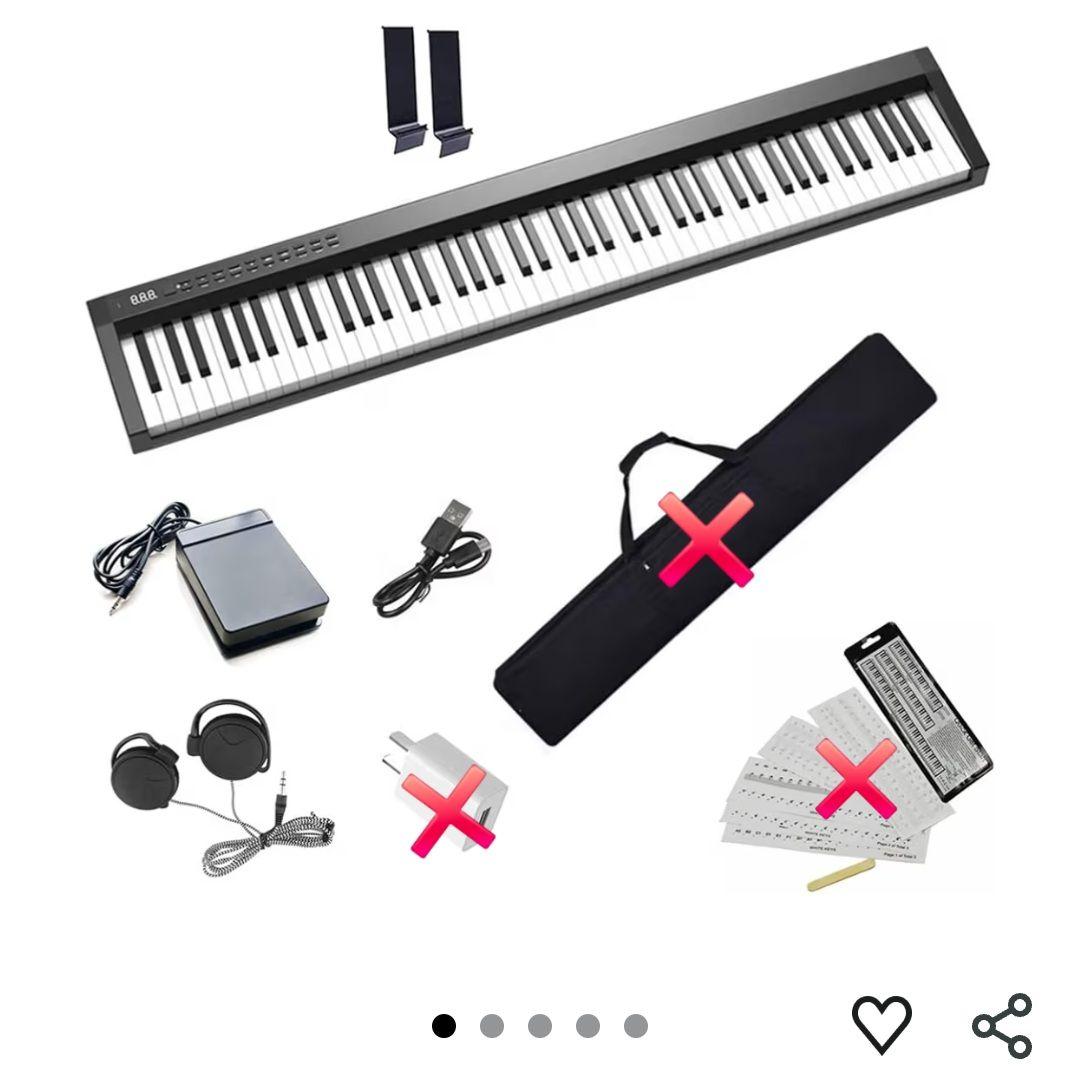 Longeye 88鍵電子ピアノ