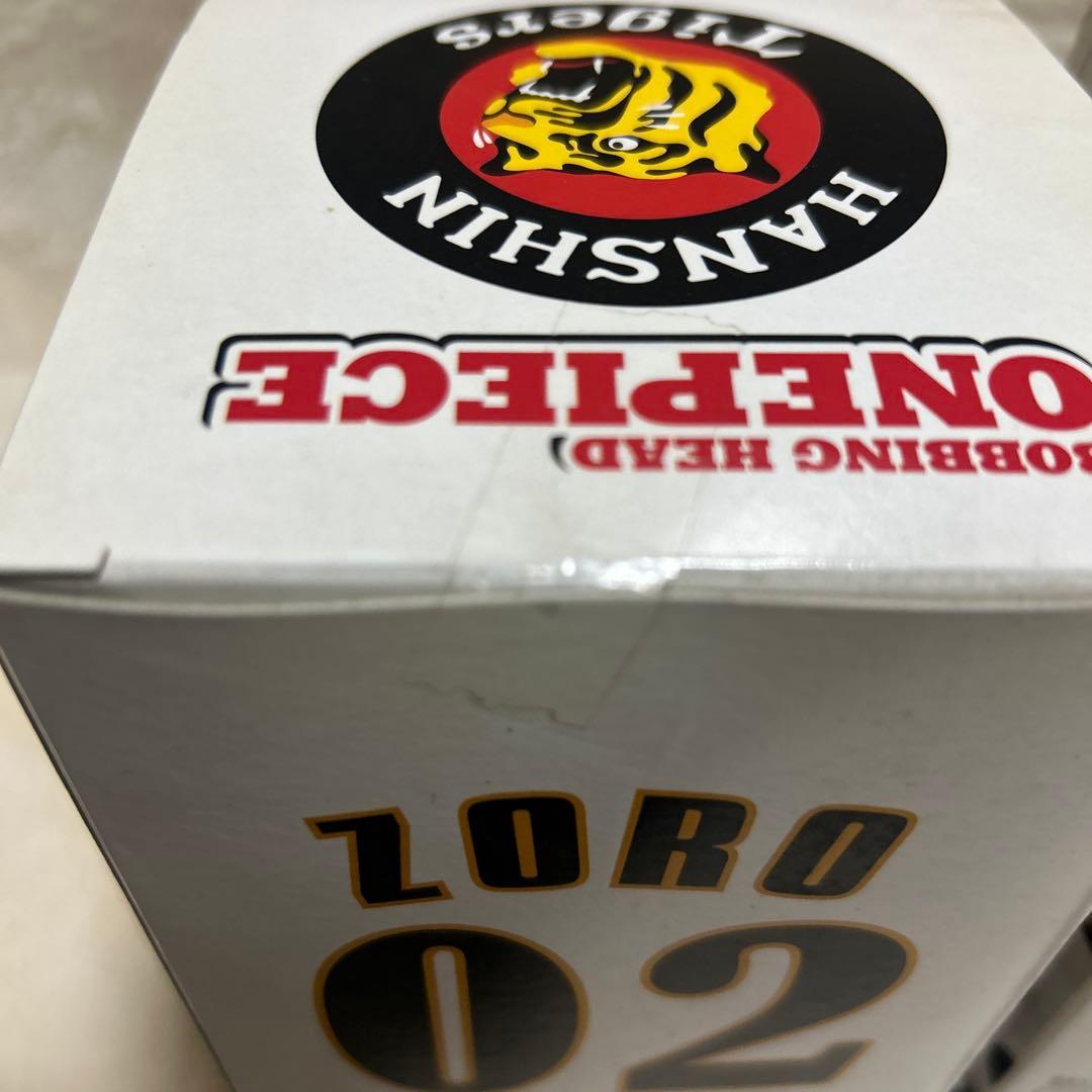阪神タイガース　ゾロ　チョッパー　ルフィ　フィギュア　ワンピース