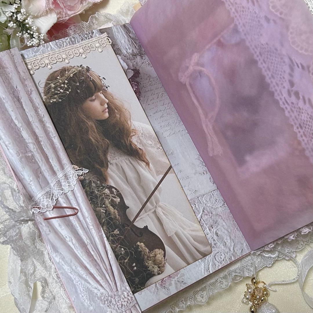 薔薇とレースのジャンクジャーナル・雑記帳　フレンチシャビー・ウェディング♡