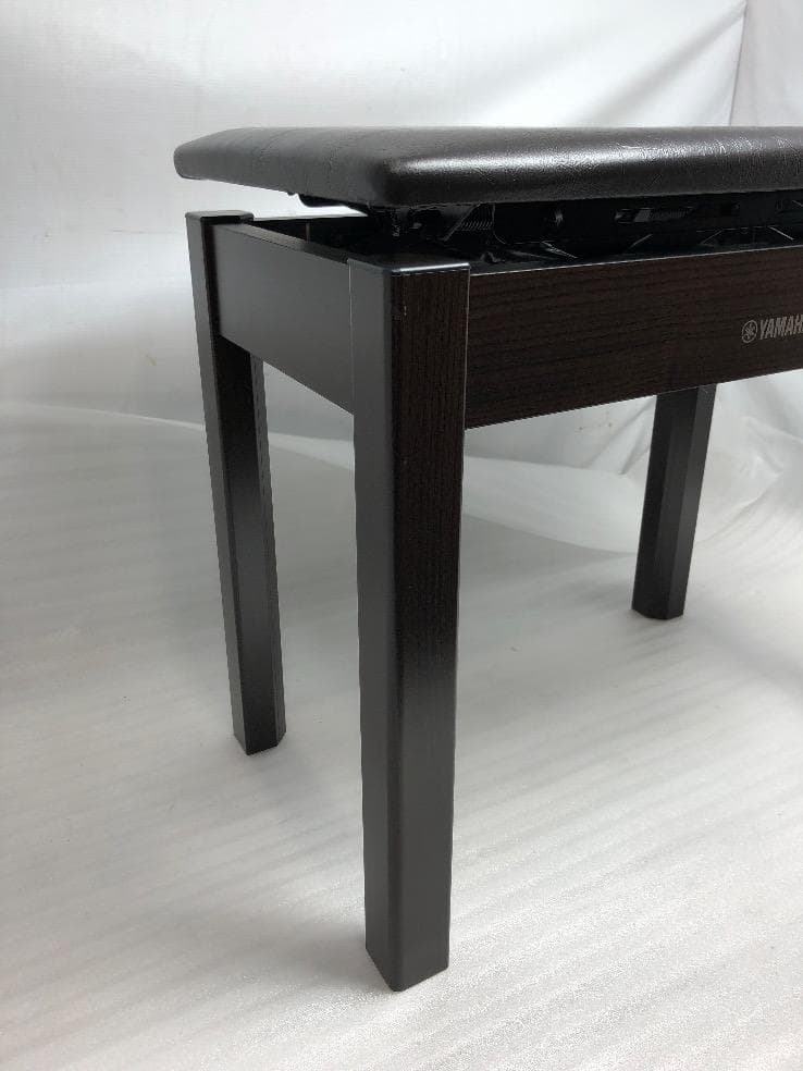 ※69585※YAMAHAピアノ椅子（茶色）★送料無料