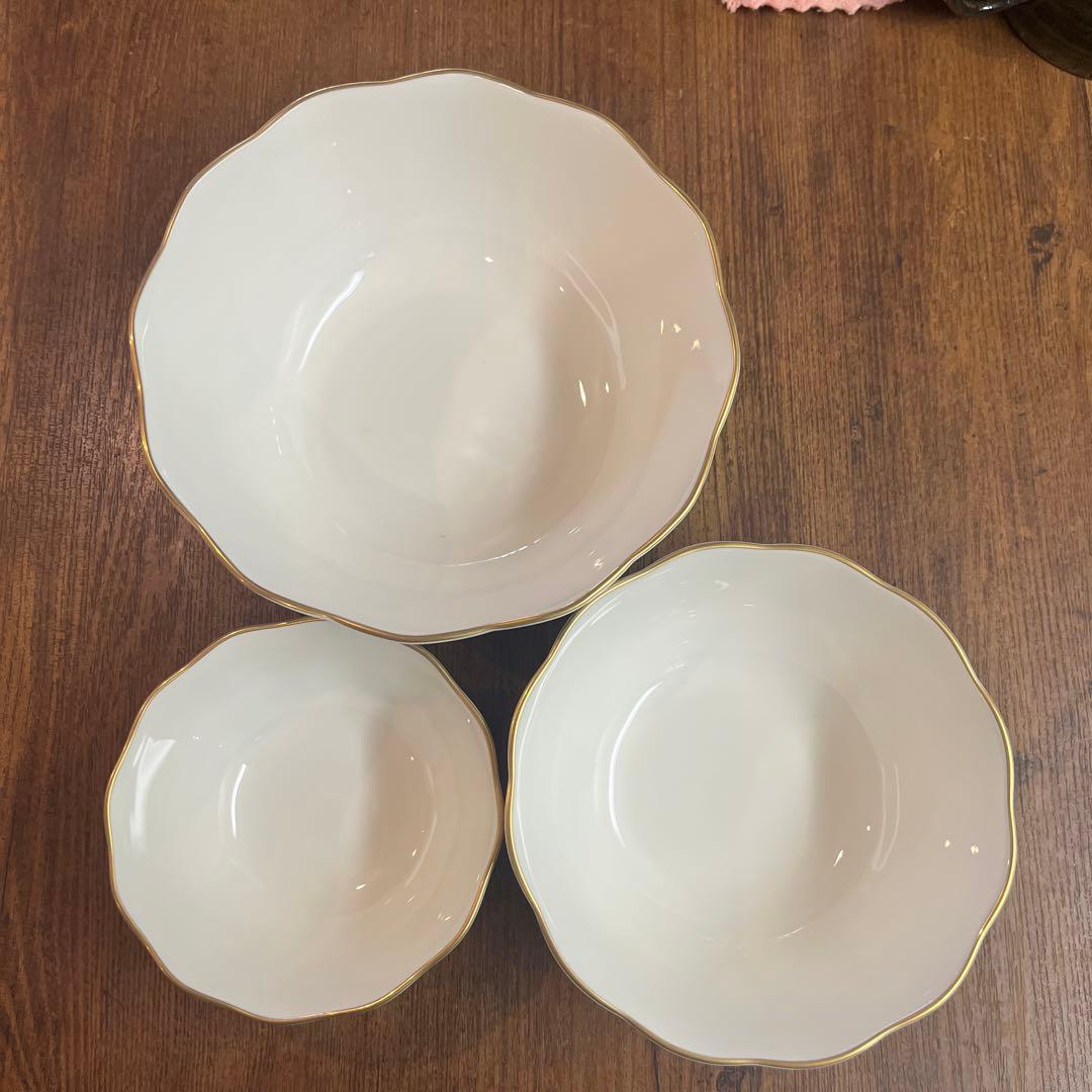 NARUMI ナルミ　入れ子ボール　セット　皿