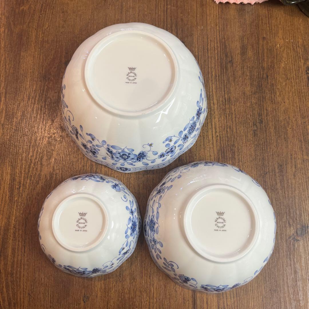 NARUMI ナルミ　入れ子ボール　セット　皿