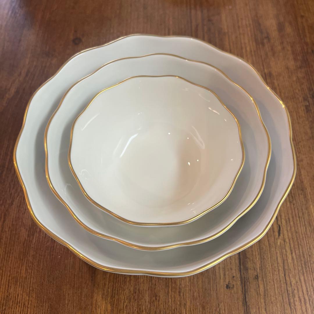 NARUMI ナルミ　入れ子ボール　セット　皿