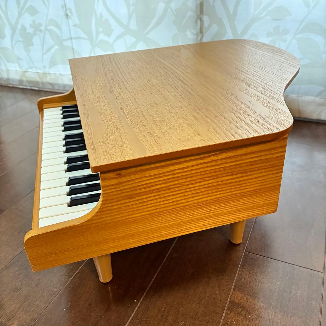 河合楽器KAWAI グランドピアノ ナチュラル　ミニ　トイ　おもちゃ　木製ピアノ