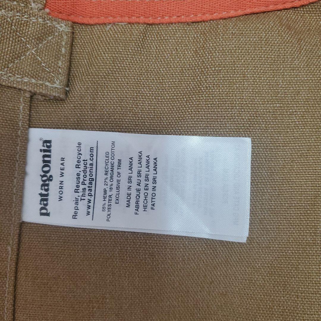 patagonia ワーク・エプロン　キャンバス