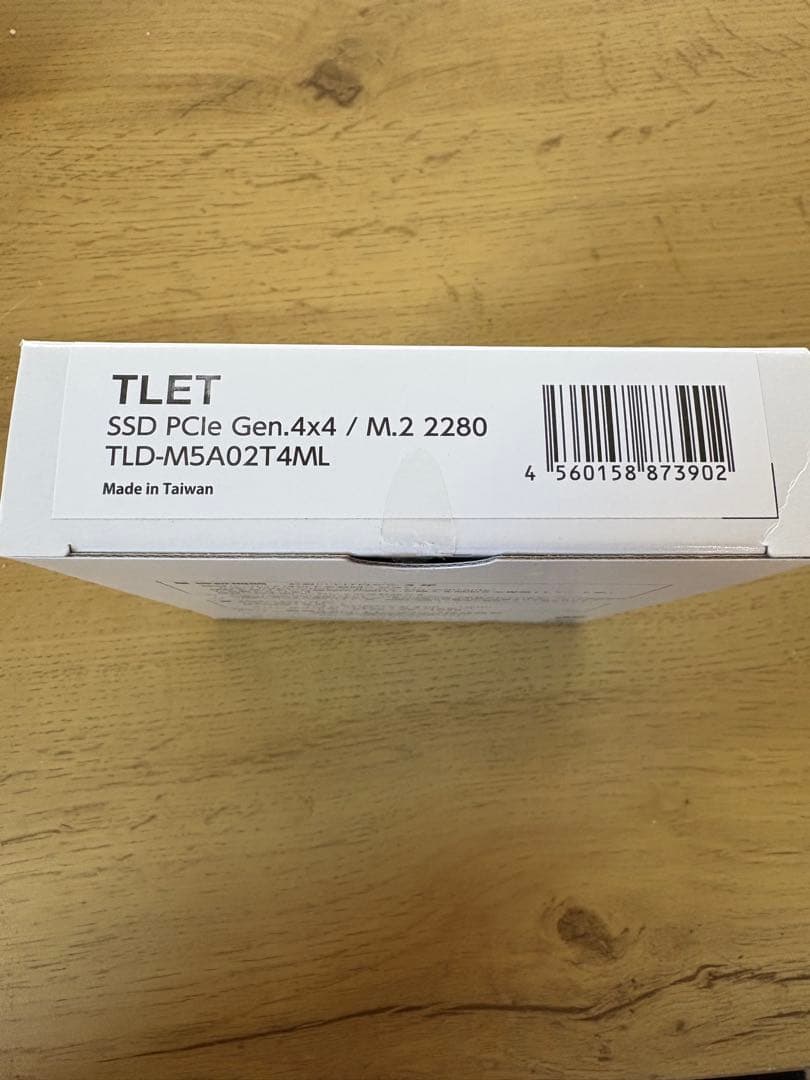 【新品未使用】TLET SSD PCle Gen4x4 M.2 2280NVMe