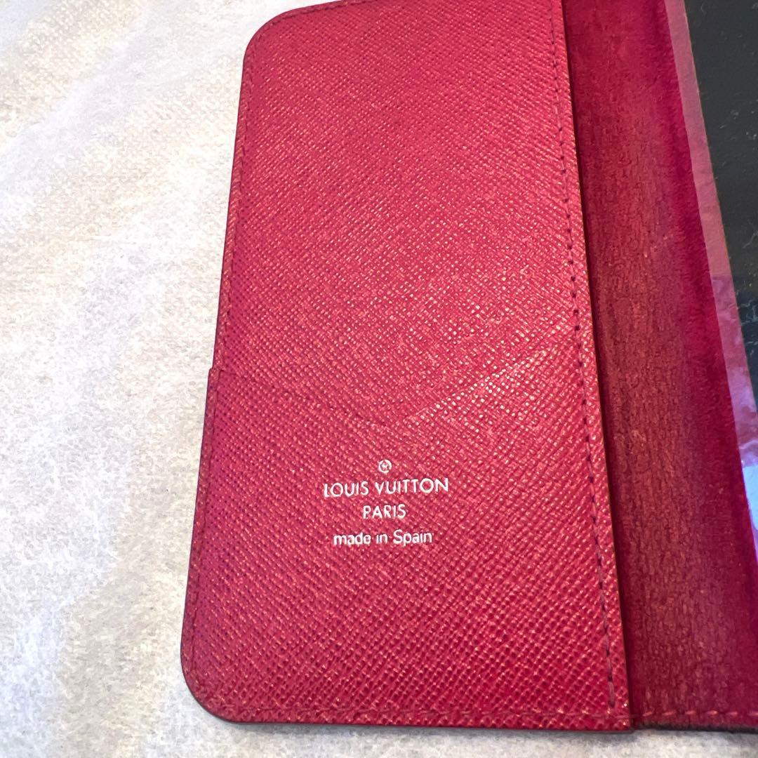 【正規品】LOUIS VUITTON iPhoneX 手帳型ケース