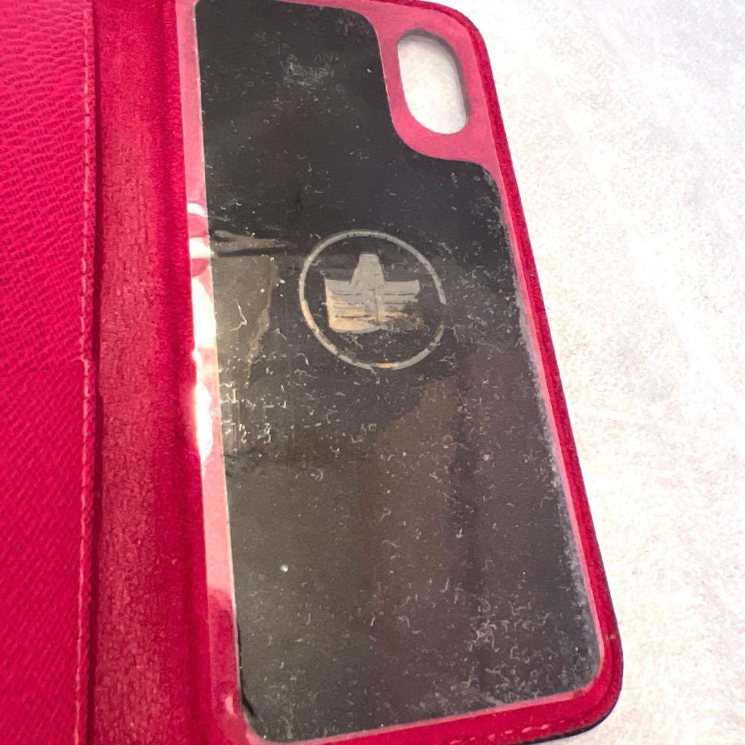 【正規品】LOUIS VUITTON iPhoneX 手帳型ケース