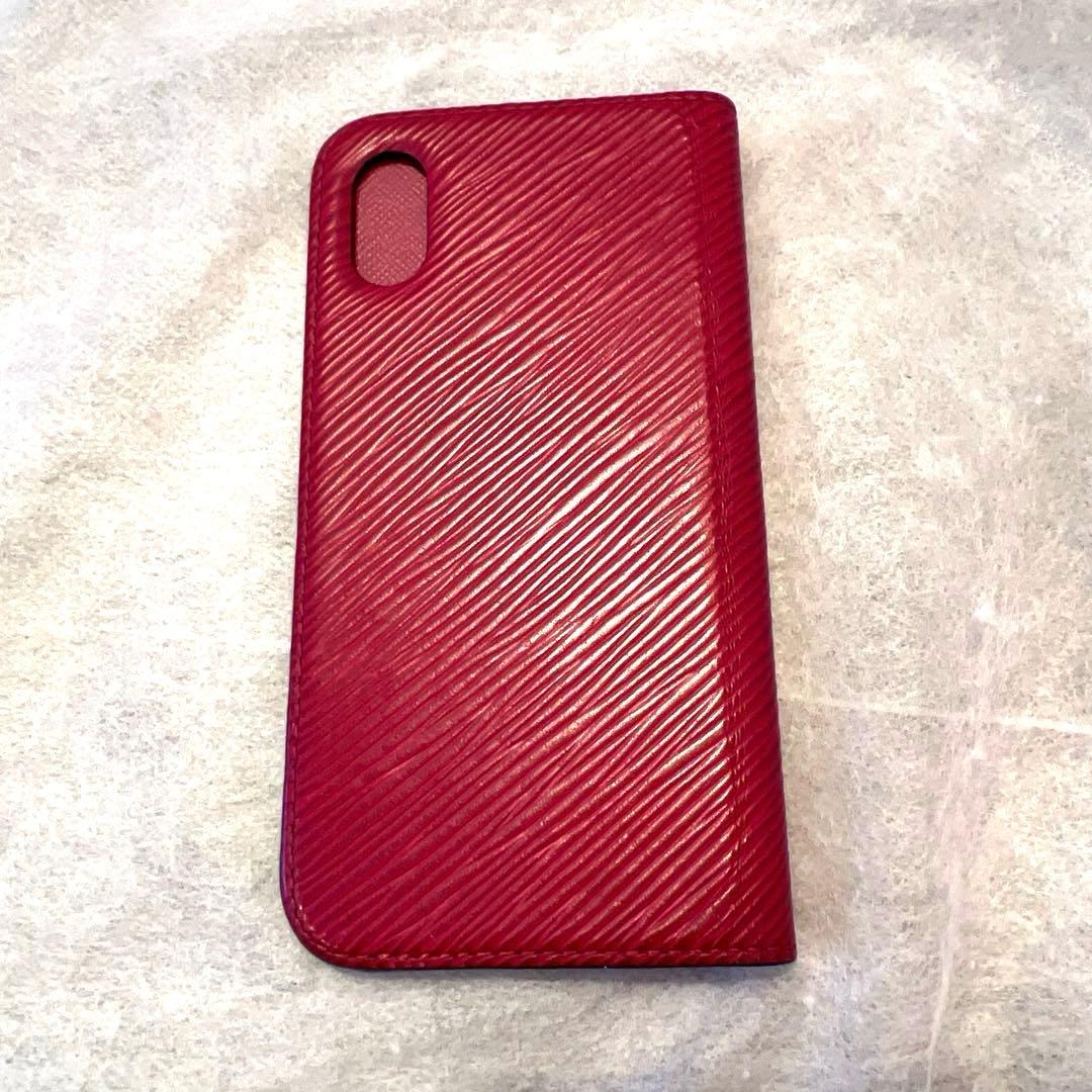 【正規品】LOUIS VUITTON iPhoneX 手帳型ケース