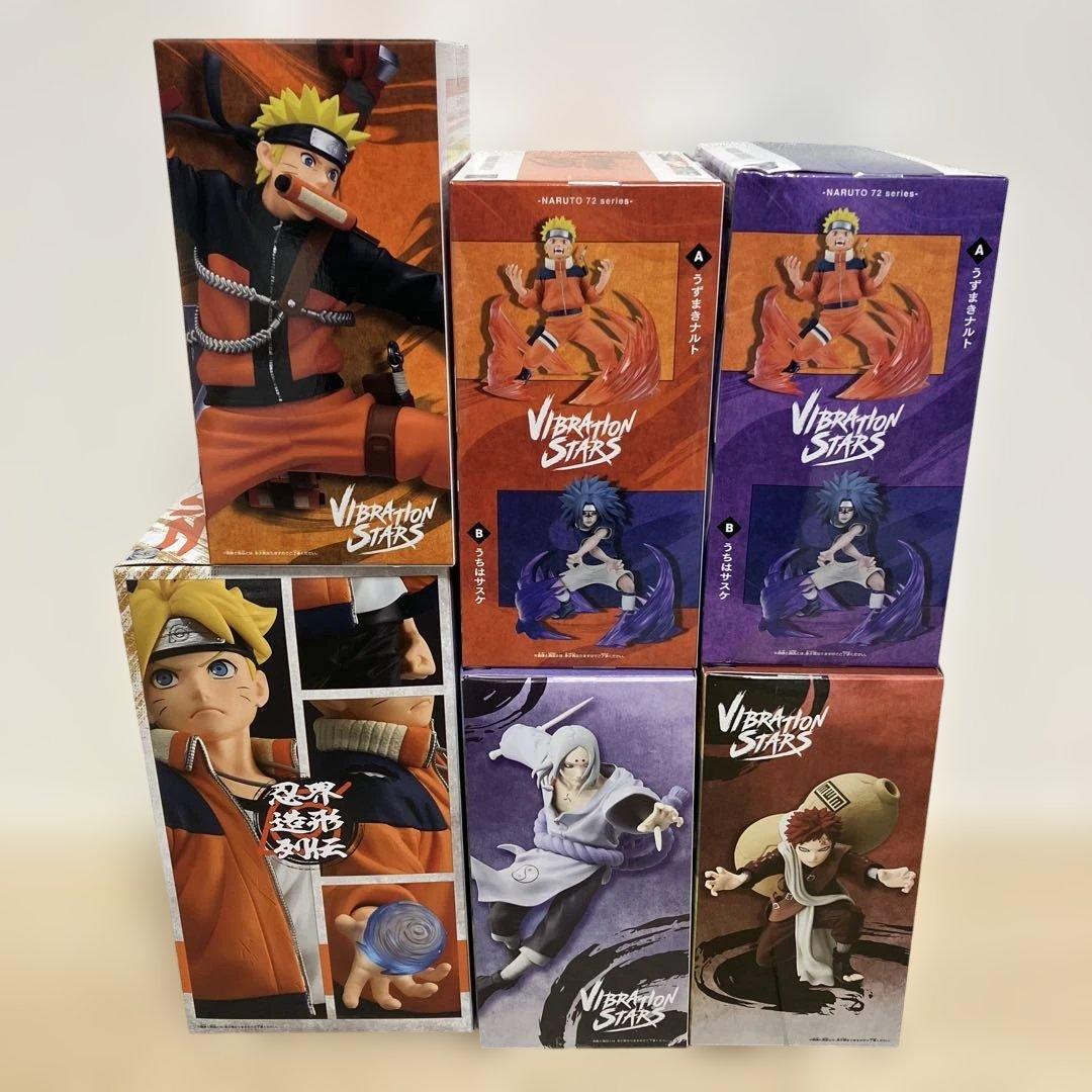 NARUTOプライズフィギュア6点 新品未開封 まとめ売り！