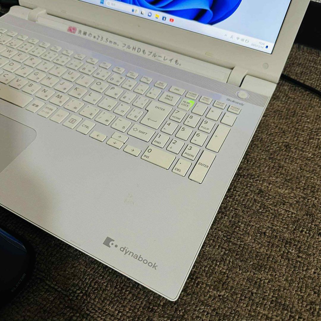 S196 TOSHIBAノートパソコン WEBカメラSSD高速Windows11