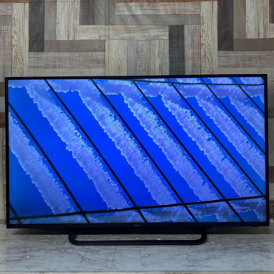 全国送料込❣️山善49型4K液晶TV東芝製LSI搭載Wチューナー裏番組録画可能