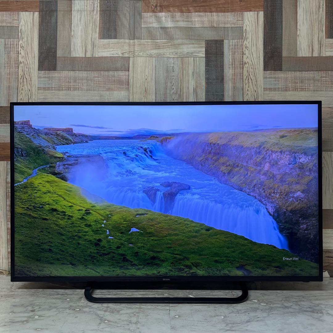 全国送料込❣️山善49型4K液晶TV東芝製LSI搭載Wチューナー裏番組録画可能