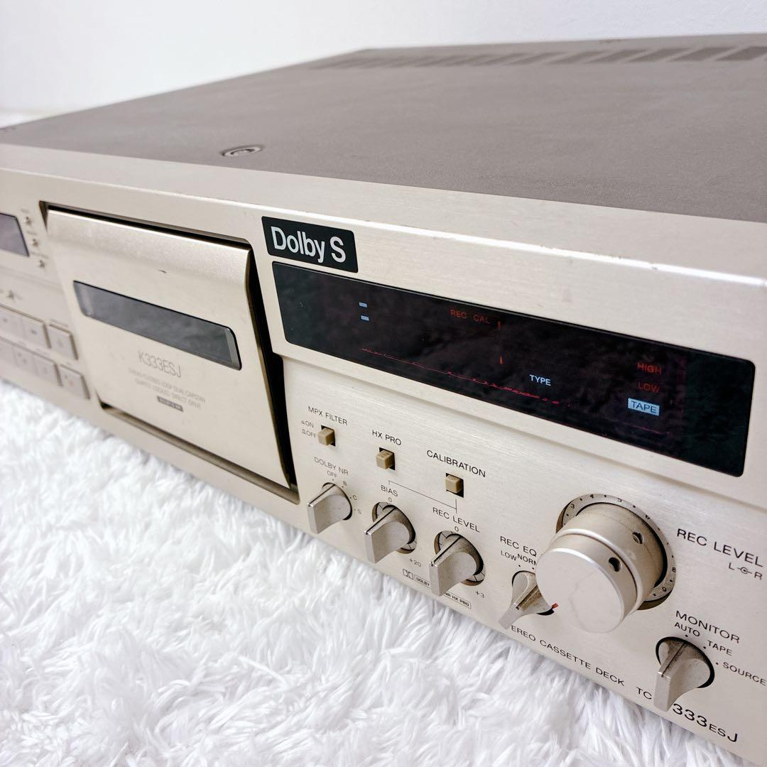 【ジャンク一部動作品】SONY ソニー TC-K333ESJ カセットデッキ