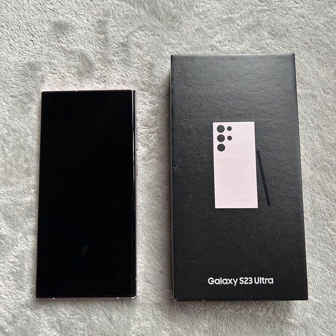 SAMSUNG Galaxy s23 Ultra 韓国版 本体 ラベンダー