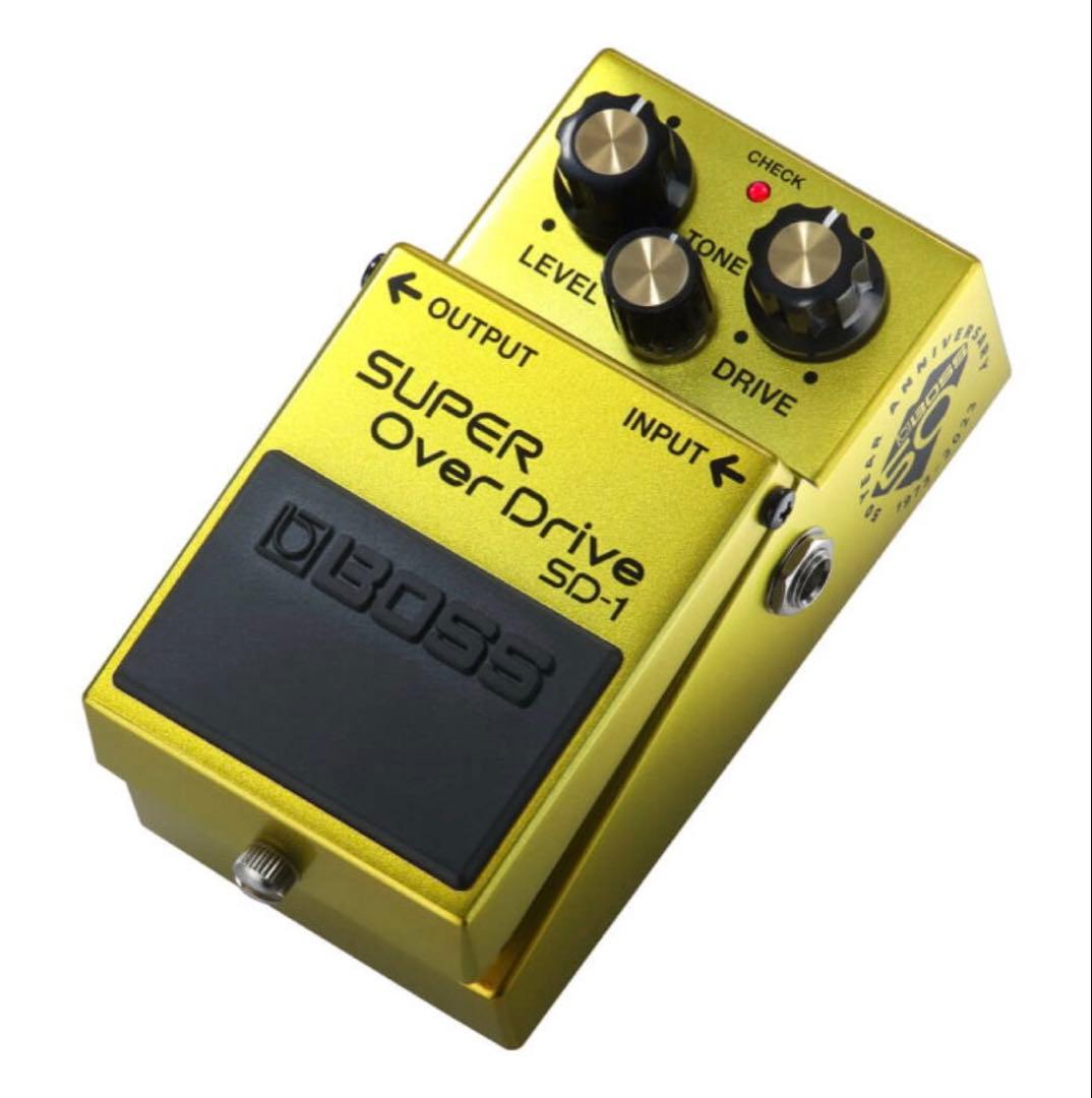 新品・未使用 BOSS SD-1 SUPER OverDrive 50周年モデル