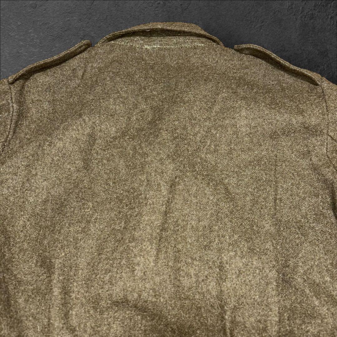 50s British Army ウール地 バトルドレスジャケット US 短丈