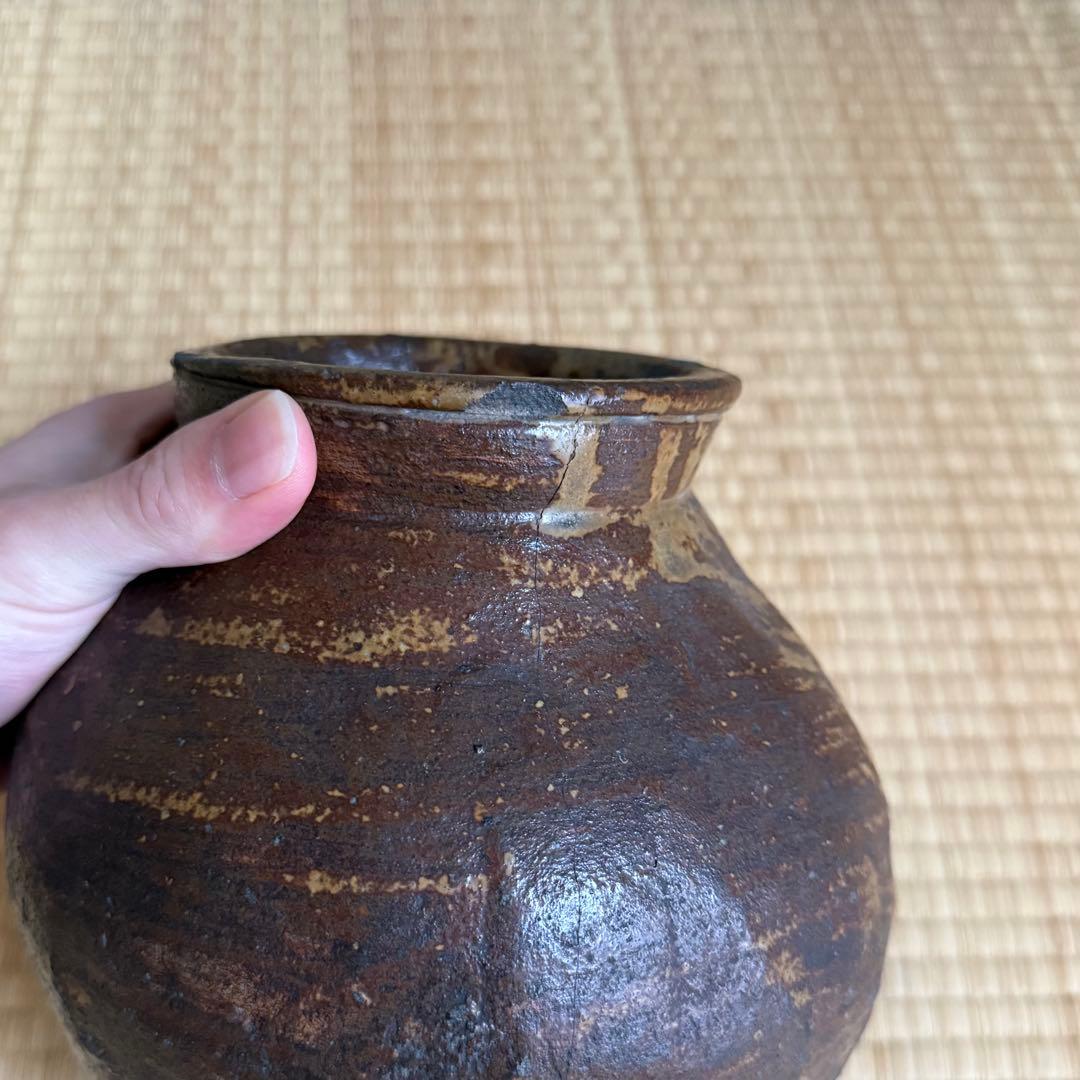 古越前 壺 小壷 桃山時代 窯印 古信楽 古丹波 古常滑 古備前 古瀬戸 古美術