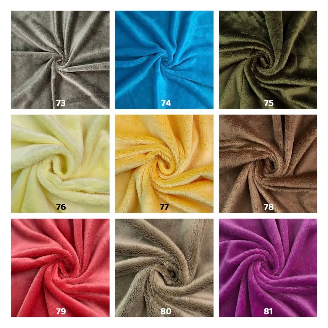 推しぬい 髪生地 サンプル一覧 ①