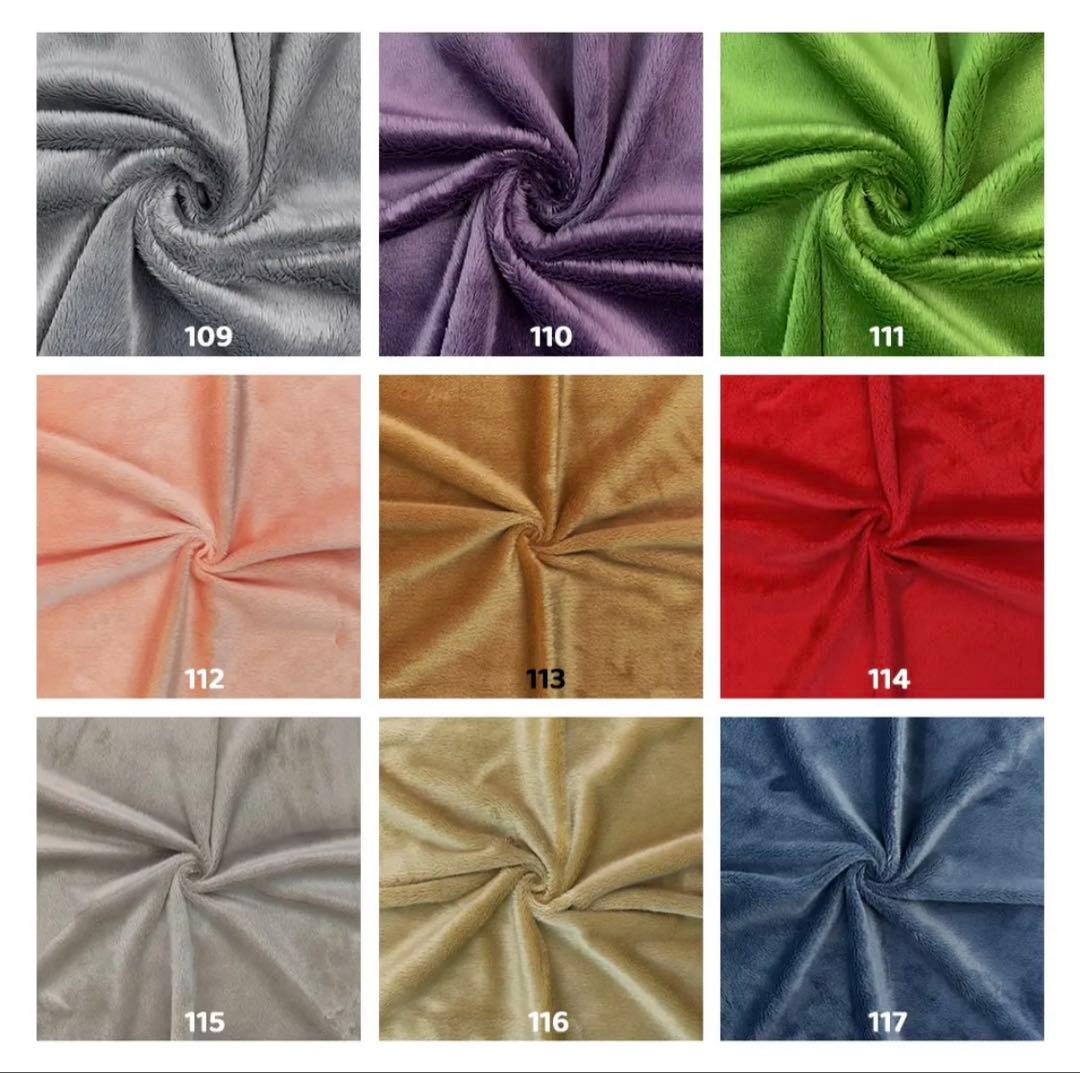 推しぬい 髪生地 サンプル一覧 ①