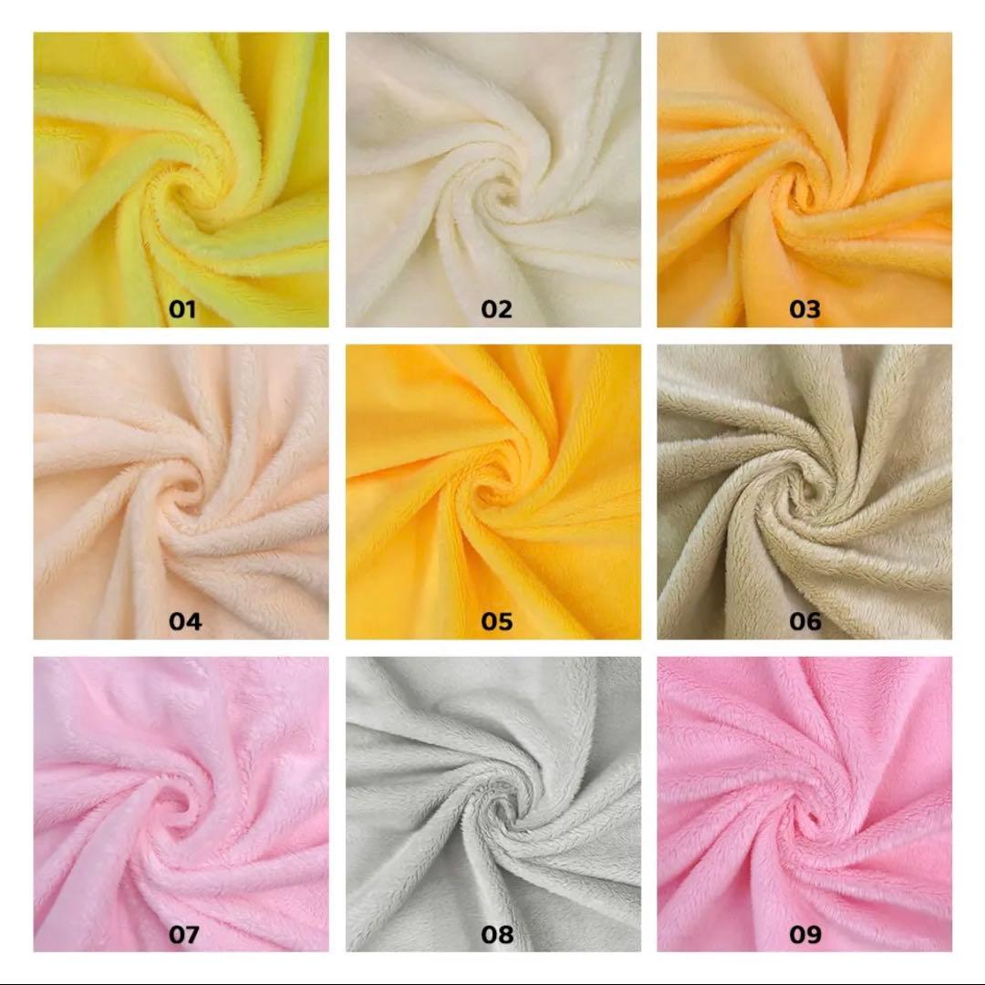 推しぬい 髪生地 サンプル一覧 ①