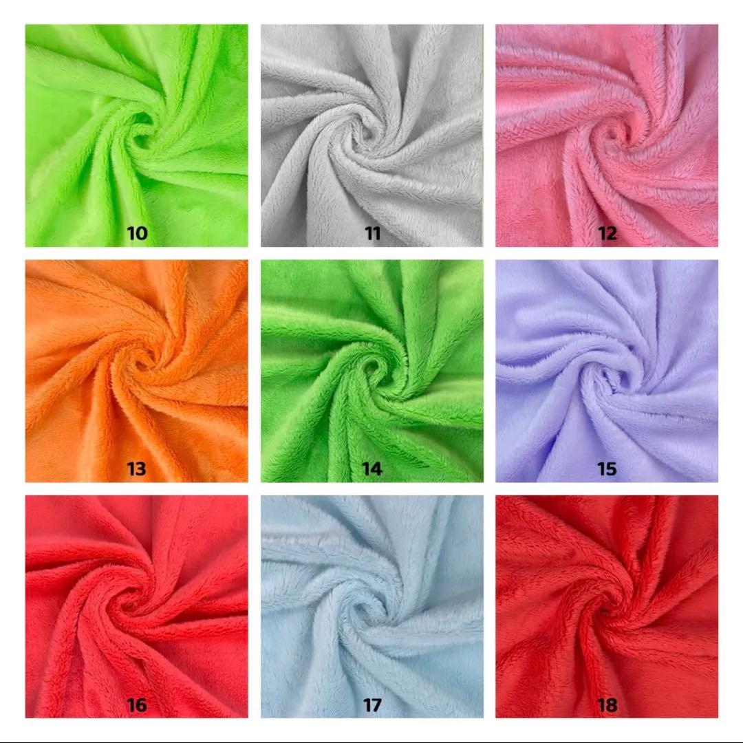 推しぬい 髪生地 サンプル一覧 ①