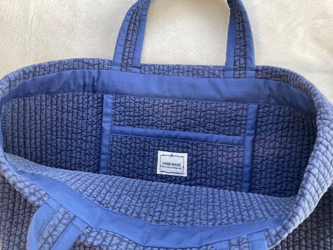 入園・入学　ヌビ くすみネイビー　レッスンバック.シューズバック.お着替え袋3点