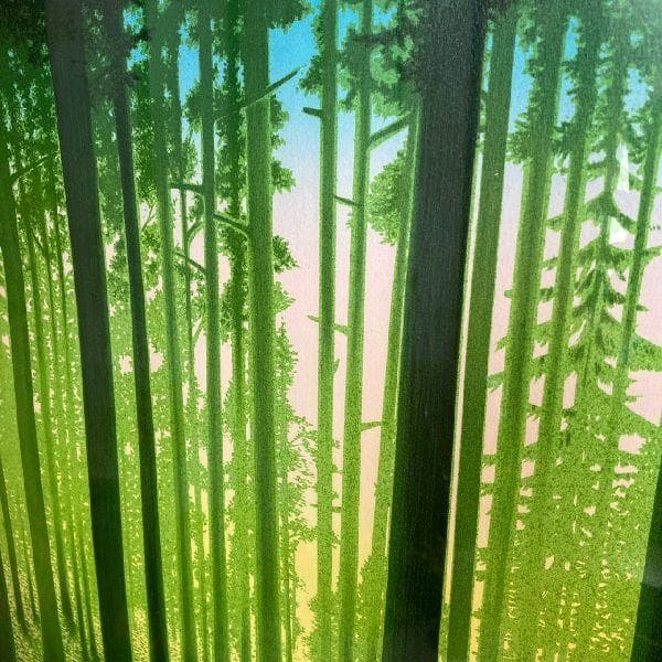 フランス 作家ダニエル スキオラ作*リトグラフ 直筆サイン入り*額装 大判 版画