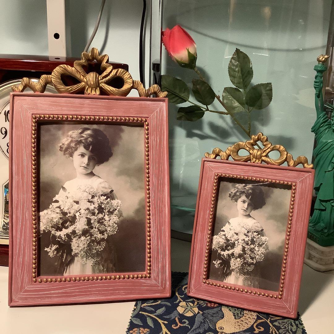 お洒落な、写真立てです。