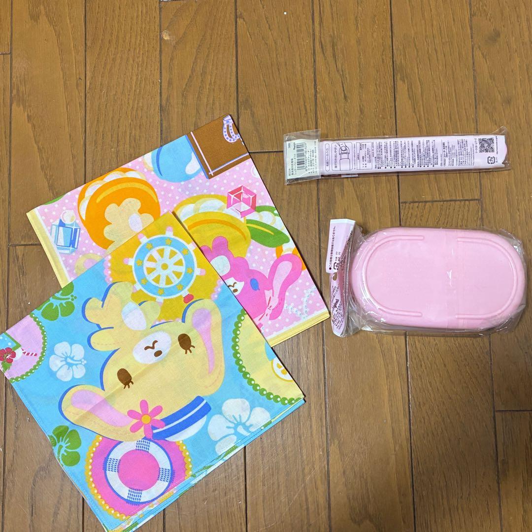 サンリオ　シュガーバニーズ ランチケース　ランチクロス　はしケース　激レア